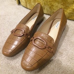 Alex Marie "Crilla" Tan Leather Women Loafers Size 8 - New